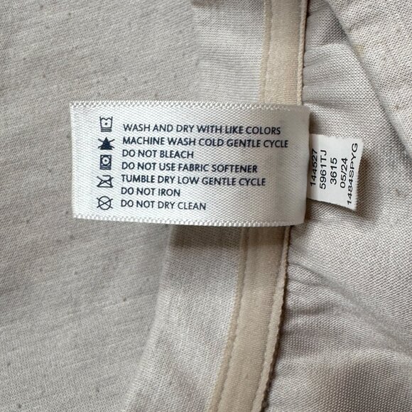 Yogalicious Girls Scuba Lanston Crew Neck Top in Tan - Picture 3 of 6